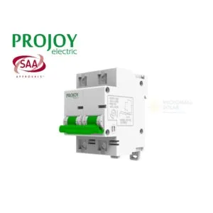 Projoy PEBS-L-125 125A 2P 160V - PEBS-L-125 125A 2P 160V side profile | NZ Depot