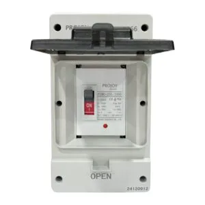 PROJOY DC Circuit Breaker PEMC-250 500V - SURGE-PEMC-250 side profile | NZ Depot