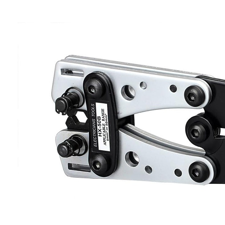 Cable Lug Crimper Wire Terminal Crimping Tool Hand Electrician Pliers (installed view) Cable Lug Crimper Wire - PLIERS-L installed view | NZ Depot