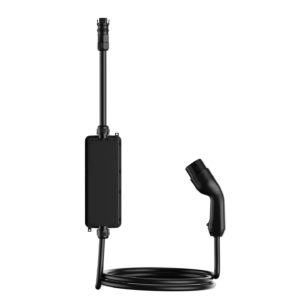 Deye EV AC Charger - SUN-EVSE11K01-EU-AC side profile | NZ Depot