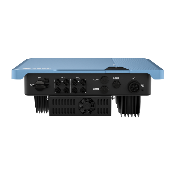 Solplanet ASW10K-LTG2-A 10KW Three Phase String Inverter (installed view) Solplanet ASW10K-LTG2-A 10KW Three - ASW10K-LTG2-A installed view | NZ Depot