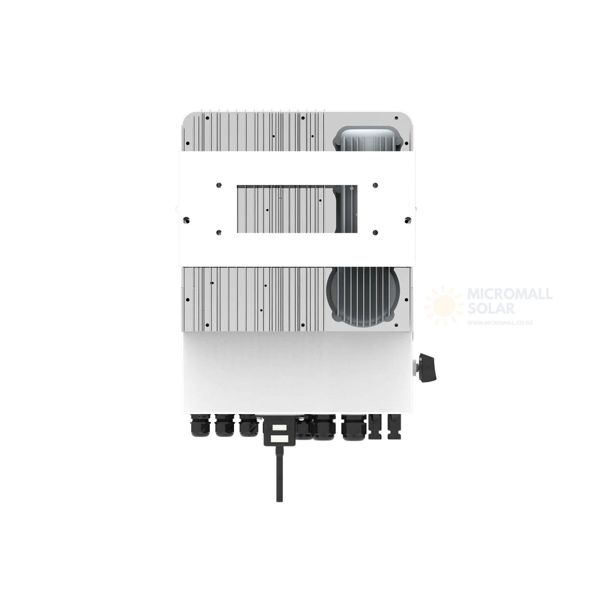 Deye 6kW Single Phase 2 MPPT Hybrid Inverter SUN-6K-SG04LP1-AU (detail view) Deye 6kW Single Phase - DY-6K detail view | NZ Depot