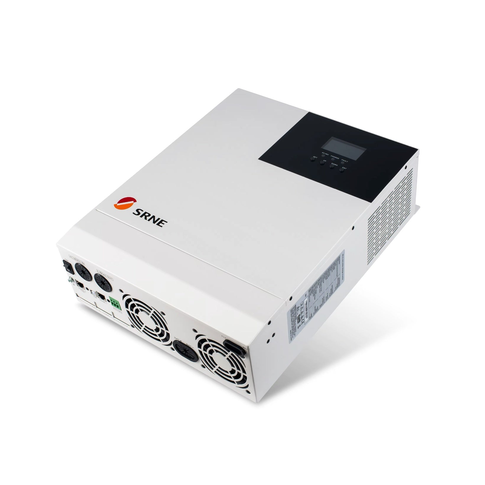 SRNE 24V 3300W Hybrid Solar Charge Inverter HF2430S80-H High PV Voltage (detail view) SRNE 24V 3300W Hybrid - HF2430S80-H detail view | NZ Depot
