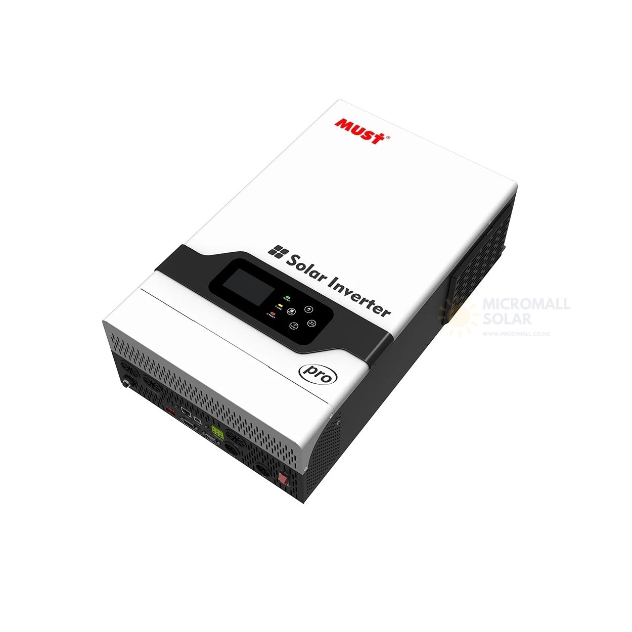 Mustpower PV18-5248 PRO 48V 5200W High Frequency Off Grid Solar Inverter (installed view) Mustpower PV18-5248 PRO 48V - IV-PV18-5248PRO installed view | NZ Depot