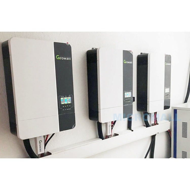 GROWATT SPF 5000ES 48V 5000W HYBRID Charger Inverter (detail view) GROWATT SPF 5000ES 48V - SPF5000ES detail view | NZ Depot