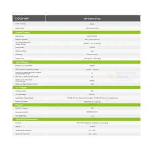 Growatt SPF 6000 ES - SPF6000ES side profile | NZ Depot