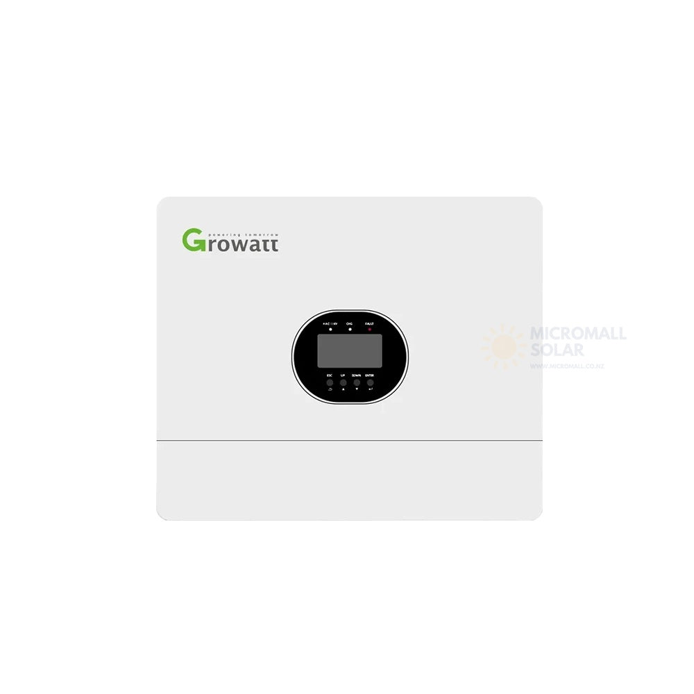 Growatt SPF 6000 ES Plus 6kW Solar Off Grid Hybrid Inverter (detail view) Growatt SPF 6000 ES - SPF6000ES detail view | NZ Depot