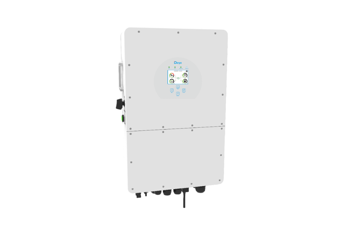 Deye SUN-25K-SG01HP3-AU-AM2 Three Phase Hybrid Inverter 2 MPPT (side profile) Deye SUN-25K-SG01HP3-AU-AM2 Three Phase - SUN-25K-SG01HP3-AU-AM2 side profile | NZ Depot