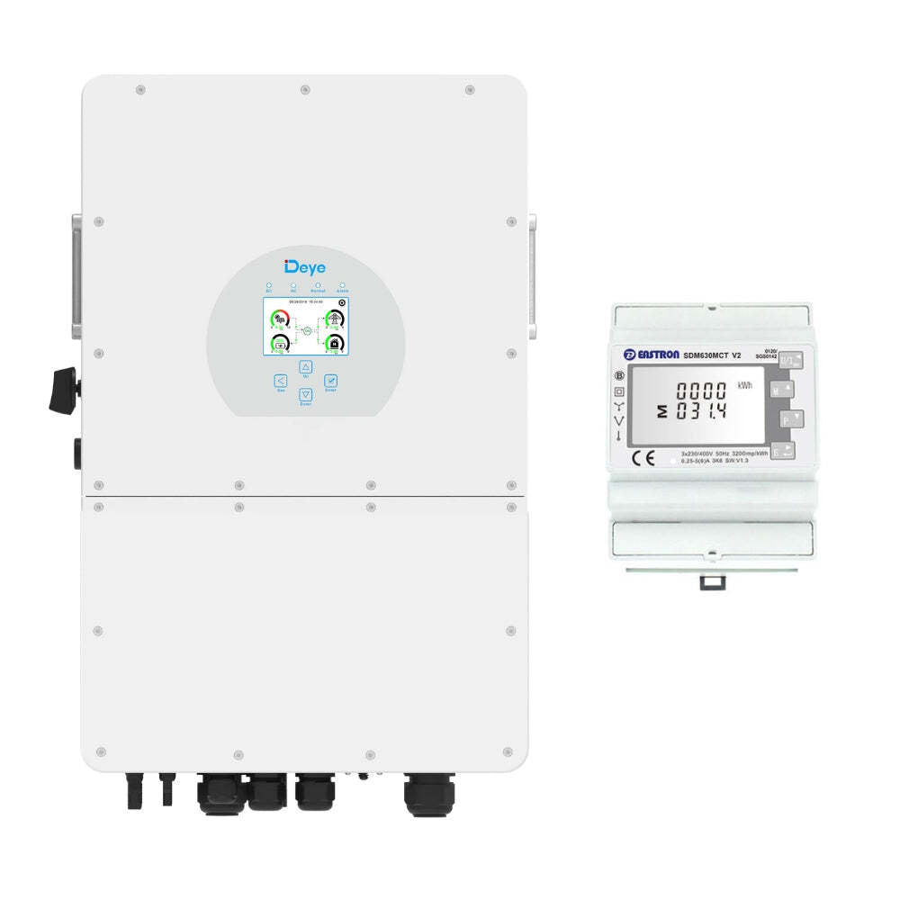 Deye SUN-25K-SG01HP3-AU-AM2 Three Phase Hybrid Inverter 2 MPPT (installed view) Deye SUN-25K-SG01HP3-AU-AM2 Three Phase - SUN-25K-SG01HP3-AU-AM2 installed view | NZ Depot