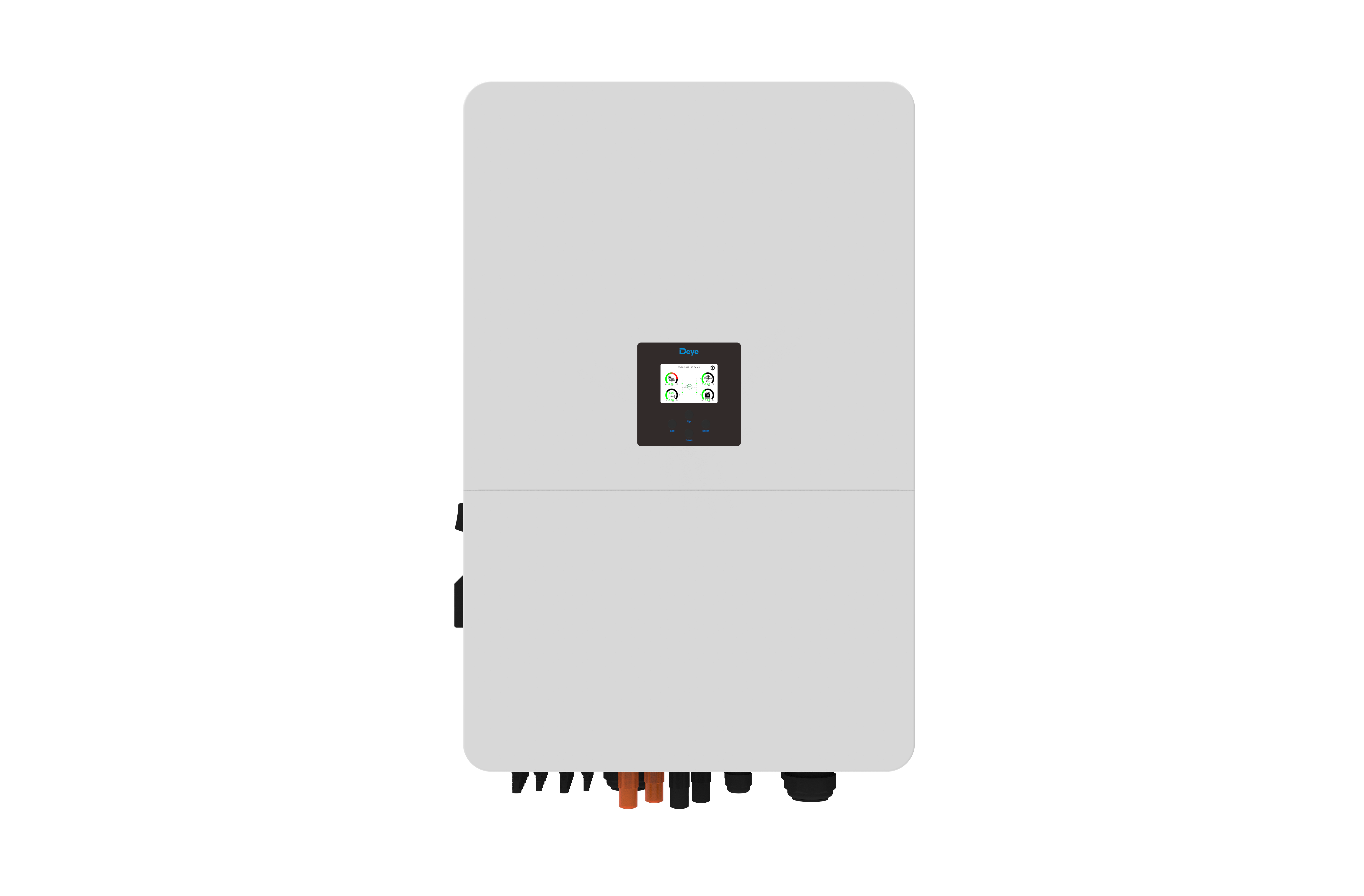Deye SUN-80K-SG02HP3-AU-EM6 Three Phase Hybrid Inverter HighVotage (side profile) Deye SUN-80K-SG02HP3-AU-EM6 Three Phase - SUN-80K-SG02HP3-AU-EM6 side profile | NZ Depot