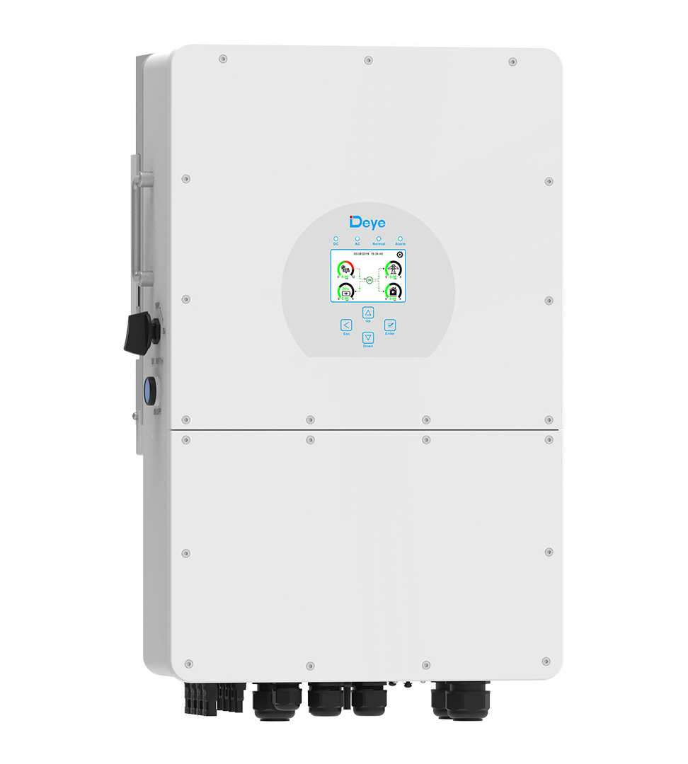 Deye SUN-8K-SG01HP3-AU 8KW Three Phase High Voltage Hybrid Inverter (side profile) Deye SUN-8K-SG01HP3-AU 8KW Three - SUN-8K-SG01HP3-AU-AM2 side profile | NZ Depot