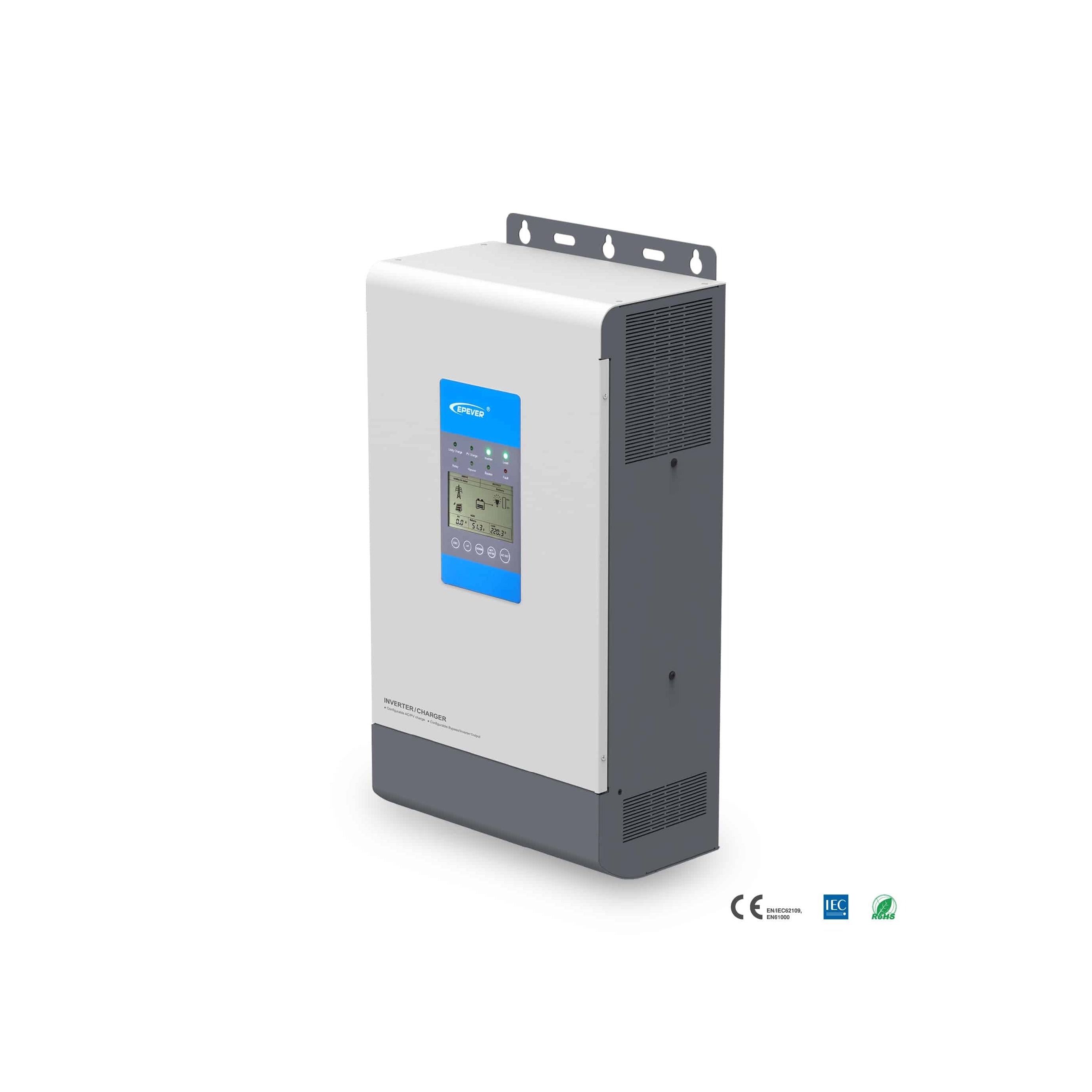 EPEVER UP5000-M10342 Upower 48V 5000W Inverter 100A MPPT Controller (product photo) EPEVER UP5000-M10342 Upower 48V - UP5000-M10342 product photo | NZ Depot