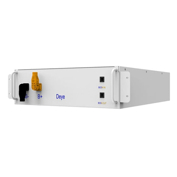 Deye ESS BOS-GM5.1 High Voltage Storage Battery 5.12kWh (installed view) Deye ESS BOS-GM5.1 High - BOS-GM5.1 installed view | NZ Depot