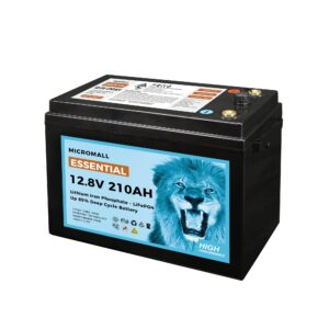 12.8V 210Ah Lithium Battery - BTL-12.8V210 side profile | NZ Depot