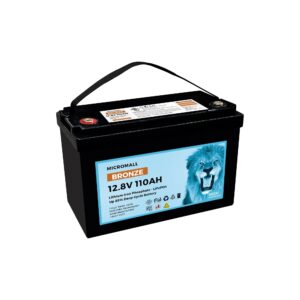 4X 12V 100Ah 110Ah - BTL-12V110B-4 side profile | NZ Depot