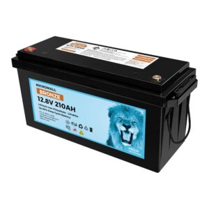 12V 200Ah 210Ah Lithium Battery - BTL-12V210B side profile | NZ Depot