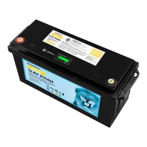 12V 200Ah 210Ah Lithium - BTL-12V210G side profile | NZ Depot
