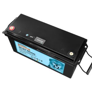 24V 100Ah 110Ah Lithium - BTL-24V110B side profile | NZ Depot