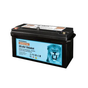 25.6V 110Ah Lithium Battery - BTL-25.6V110 side profile | NZ Depot