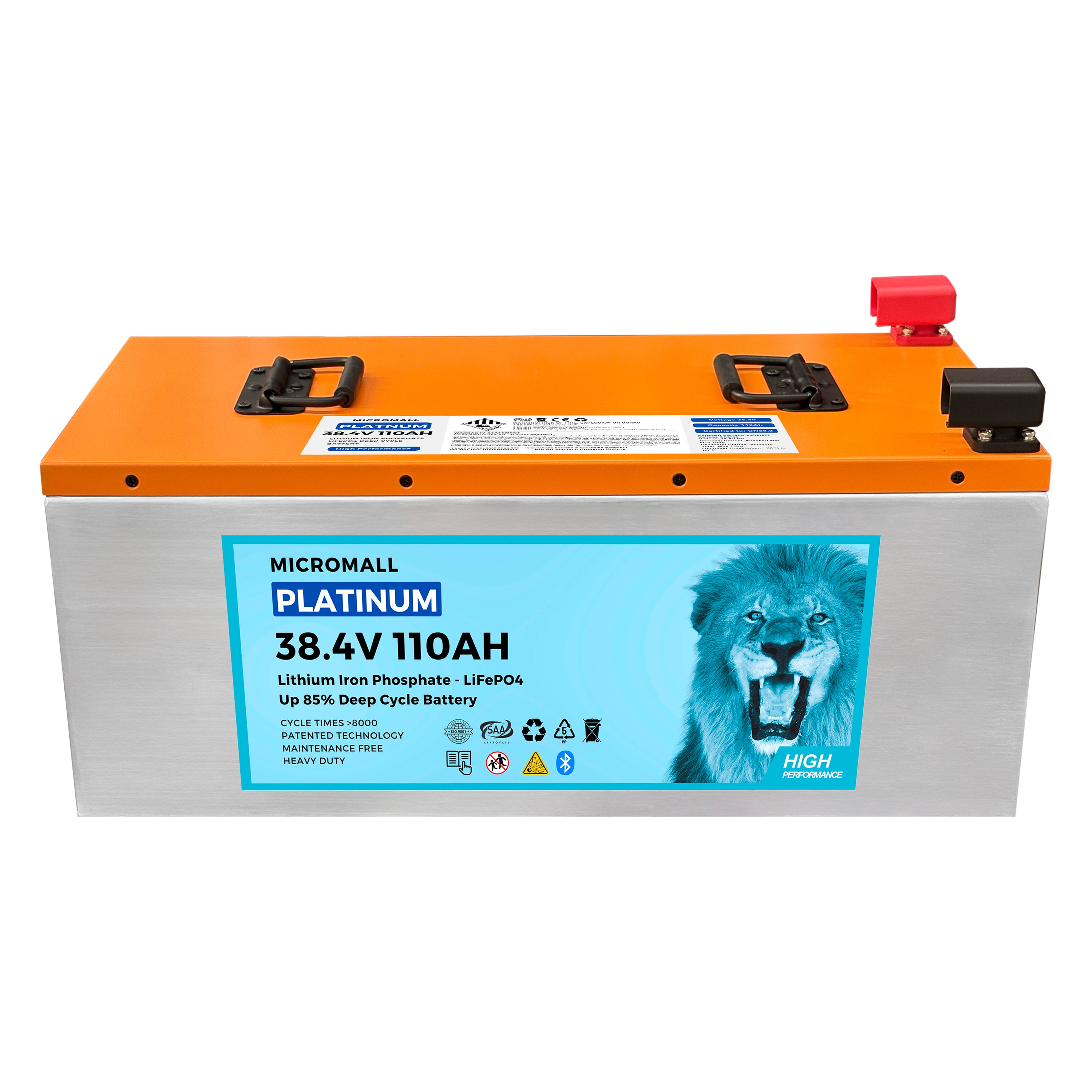 36V 110Ah Lithium Battery LiFePO4 Battery Deep Cycle Battery Solar Battery (detail view) 36V 110Ah Lithium Battery - BTL-36V110 detail view | NZ Depot