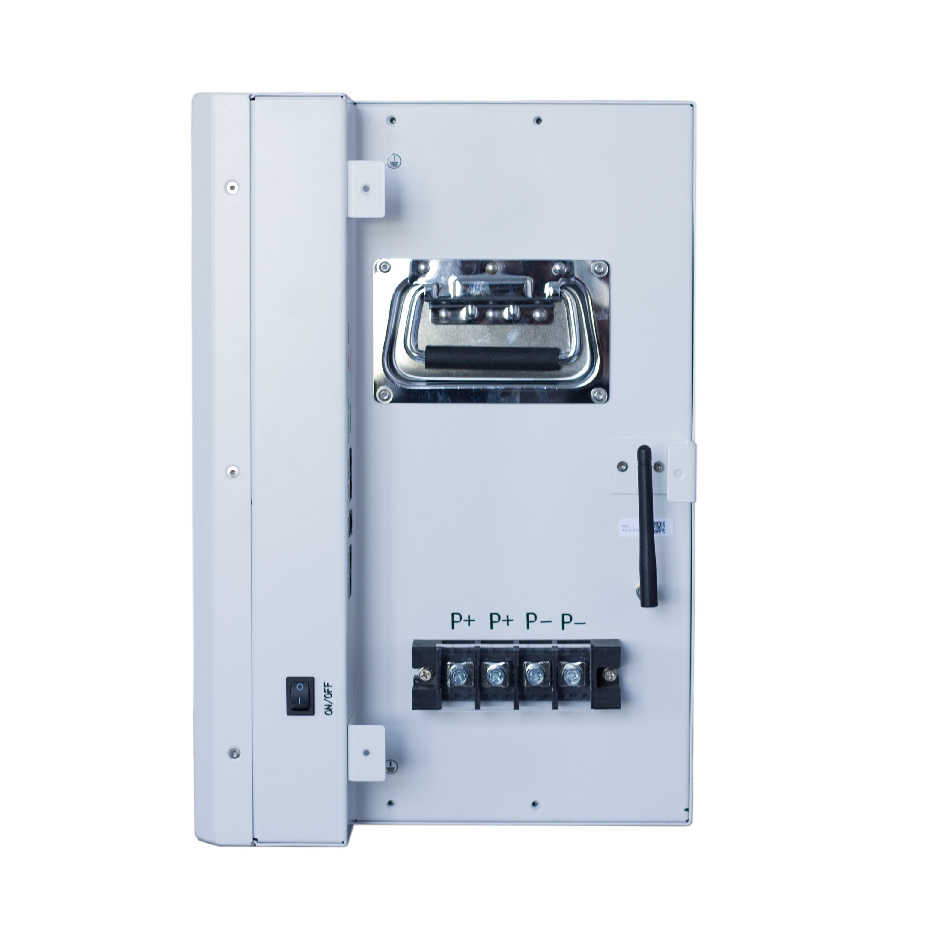 48V 206Ah 10.54kWh LiFePO4 Lithium Battery Deep Cycle Stackable Solar Battery (installed view) 48V 206Ah 10.54kWh LiFePO4 - BTL-48V210M installed view | NZ Depot