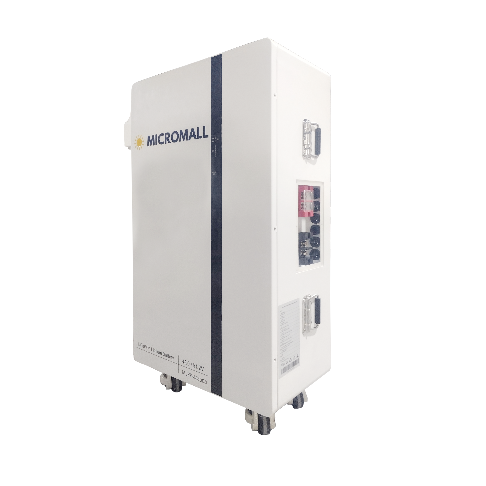 48V 51.2V 280Ah 310Ah LiFePO4 Lithium Battery IP65 Waterproof Solar Battery (side profile) 48V 51.2V 280Ah 310Ah - BTL-48V300S side profile | NZ Depot