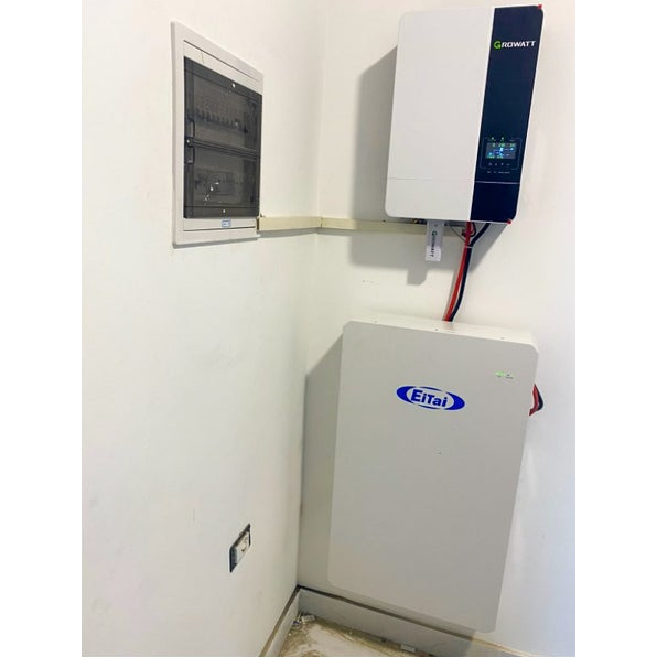 EITAI ELESHELL 10.75K Power Wall Lithium LiFePO4 48V 210Ah Solar Battery (detail view) EITAI ELESHELL 10.75K Power - ELESHELL detail view | NZ Depot