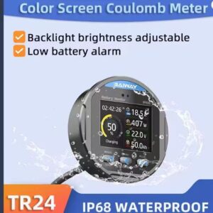 TR24 100A Battery Monitor - TR24-100A side profile | NZ Depot
