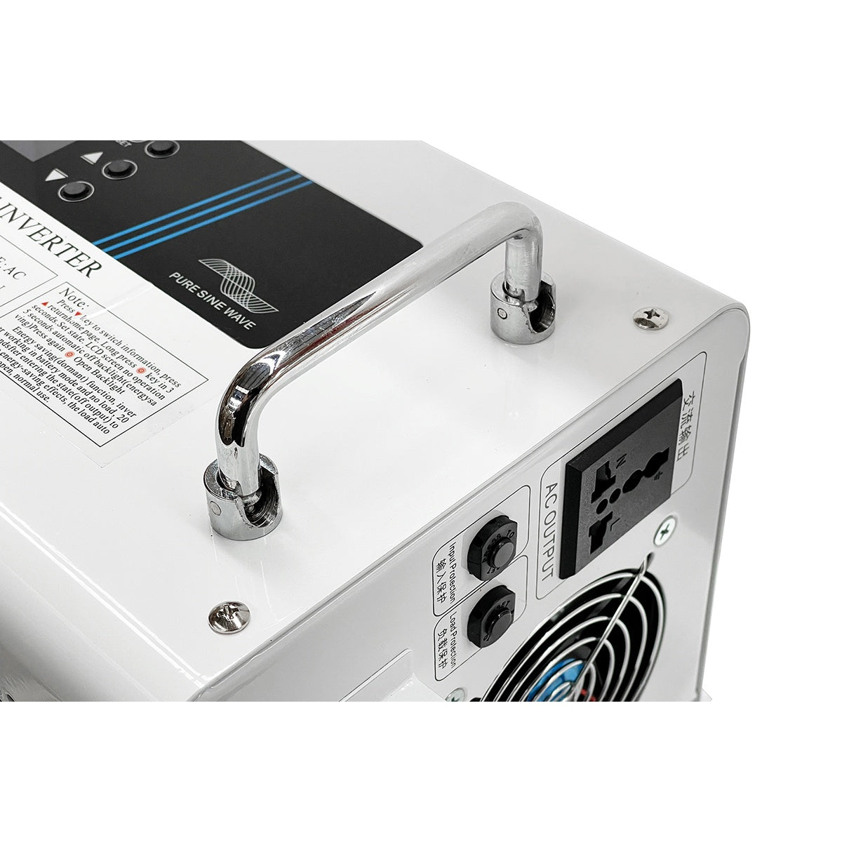 UPS Low Frequency Pure Sine Inverter 24V 6000W Converter Overload Protection (installed view) UPS Low Frequency Pure Sine - LF-24V6000W installed view | NZ Depot