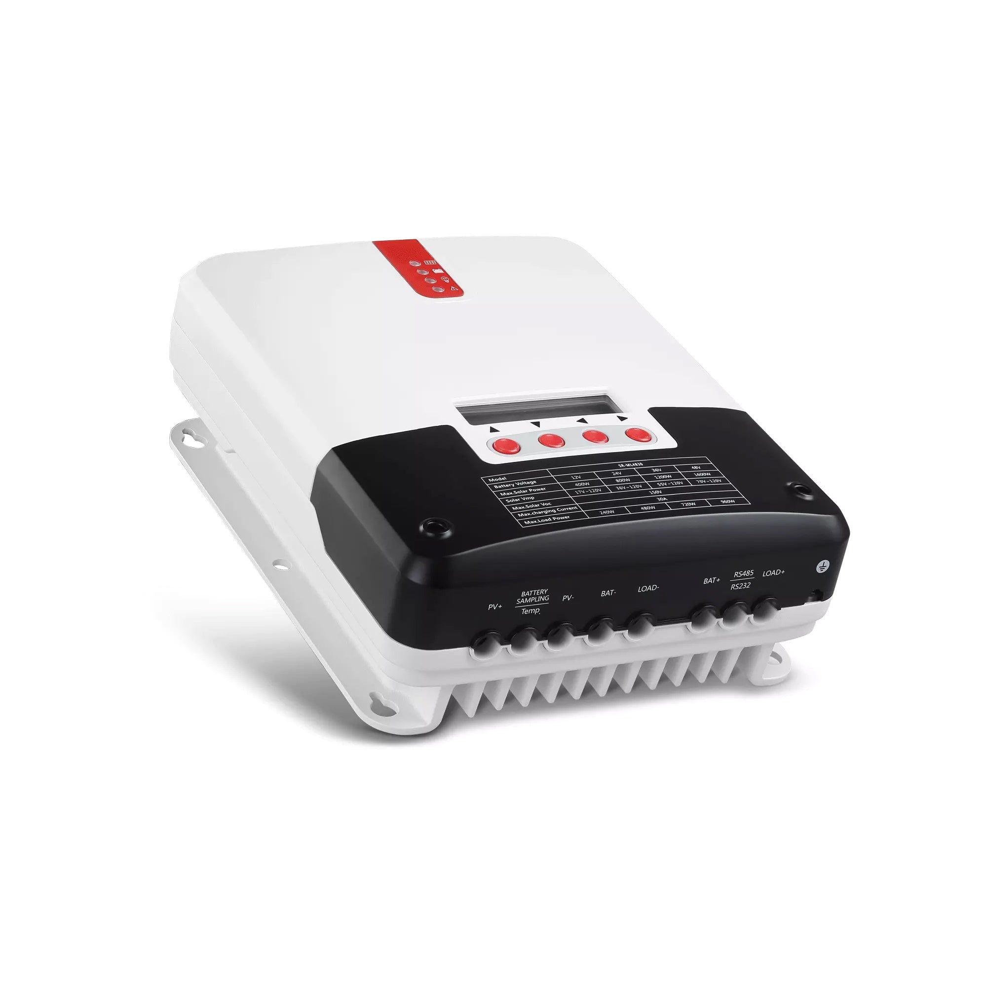 SRNE ML4860 MPPT Controller 60A MPPT Solar Charge Controller 12V 24V 36V 48V (side profile) SRNE ML4860 MPPT Controller - ML4860 side profile | NZ Depot