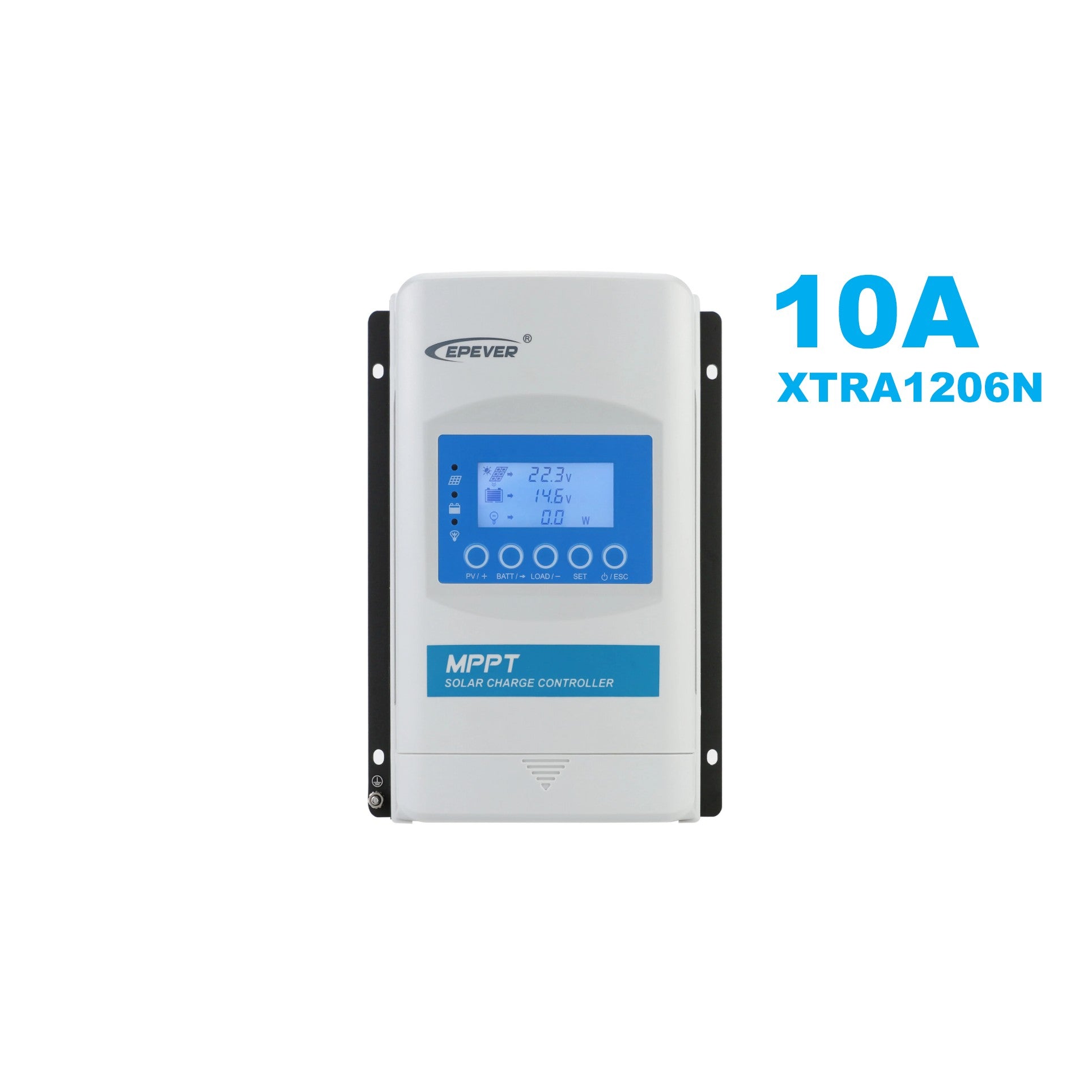 EPEVER XTRA1206N MPPT Solar Charge Controller 10A 12V/24V (side profile) EPEVER XTRA1206N MPPT Solar - XTRA1206N side profile | NZ Depot