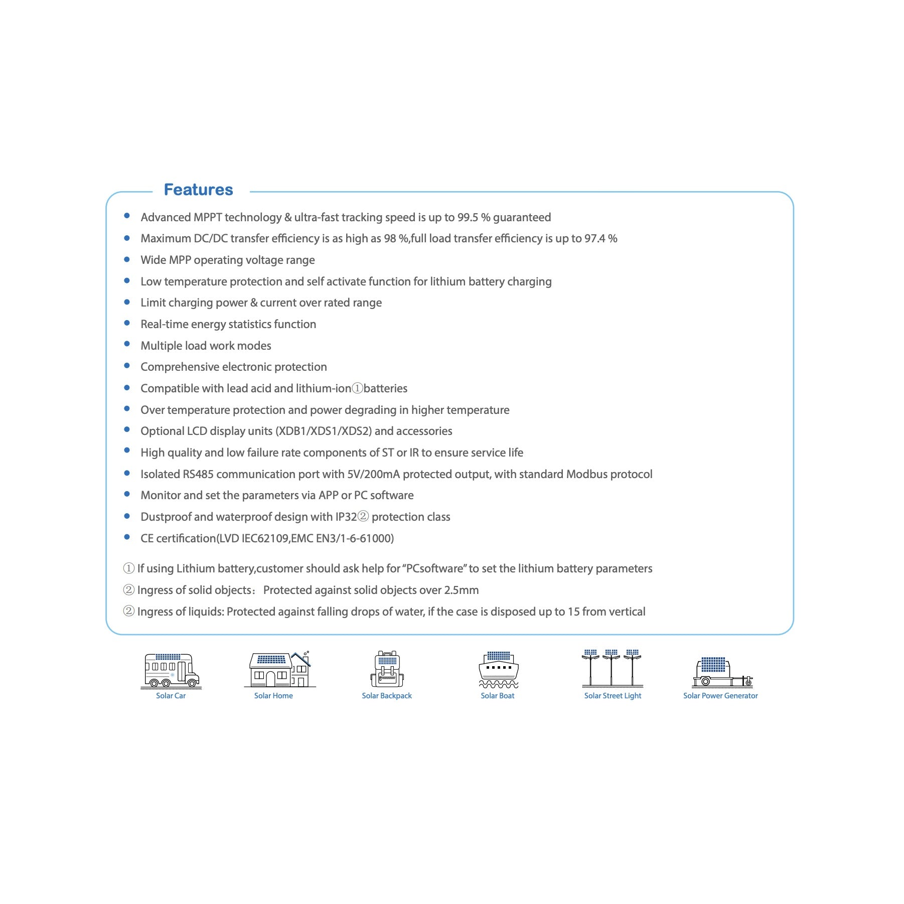 EPEVER 40A MPPT Charge Controller XTRA4415N 150V - 12/24/36/48V Compatible (installed view) EPEVER 40A MPPT Charge - XTRA4415N-XDS2 installed view | NZ Depot