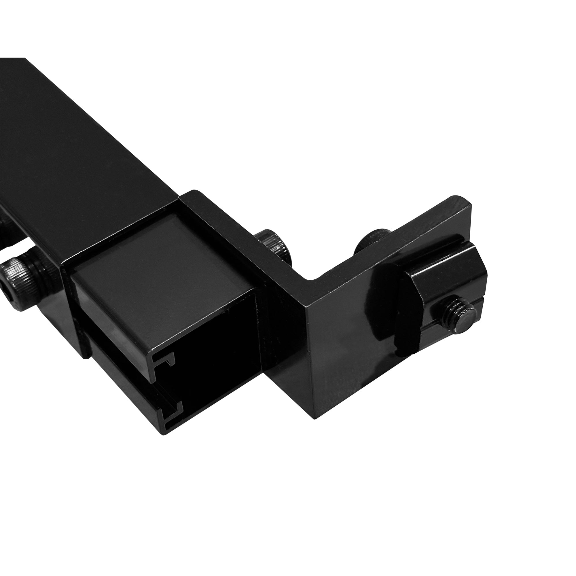 Black Anodized Aluminum Adjustable Solar Panel Mounting Bracket Tilt Mount 15-30 (installed view) Black Anodized Aluminum Adjustable Solar - RAIL-1530 installed view | NZ Depot