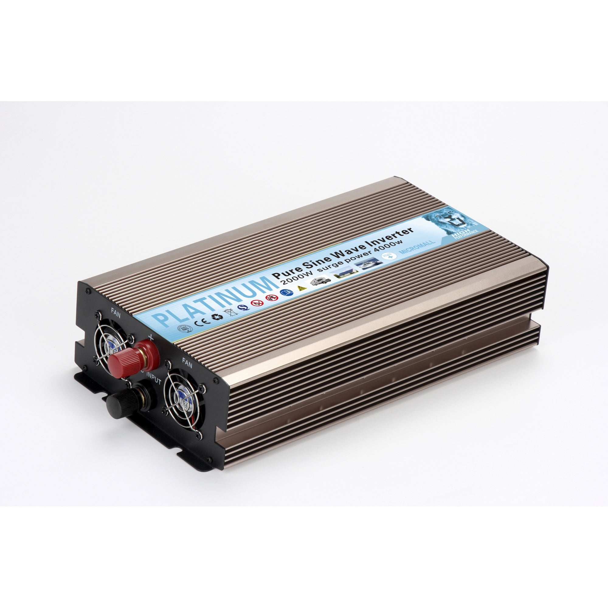 2000W Pure Sine Wave Inverter DC 12V to 230V with USB & Overload Protection (installed view) 2000W Pure Sine Wave - REP-12V2000W installed view | NZ Depot