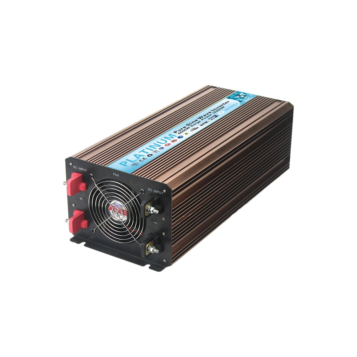 Pure Sine wave Inverter 5000W DC 24V-230V Converter Overload Protection USB (installed view) Pure Sine wave Inverter - REP-24V5000W installed view | NZ Depot