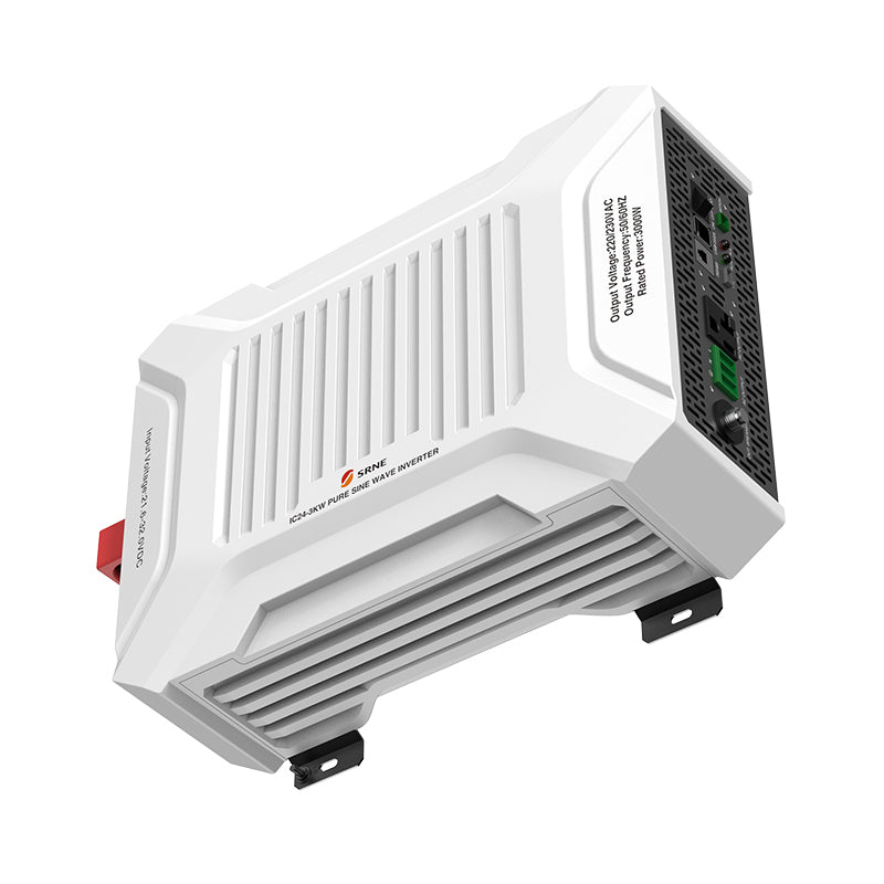 SRNE SR-IC12-3KW 12V 3000W High Frequency Pure Sine Wave Inverter (side profile) SRNE SR-IC12-3KW 12V 3000W - SR-IC12-3KW side profile | NZ Depot
