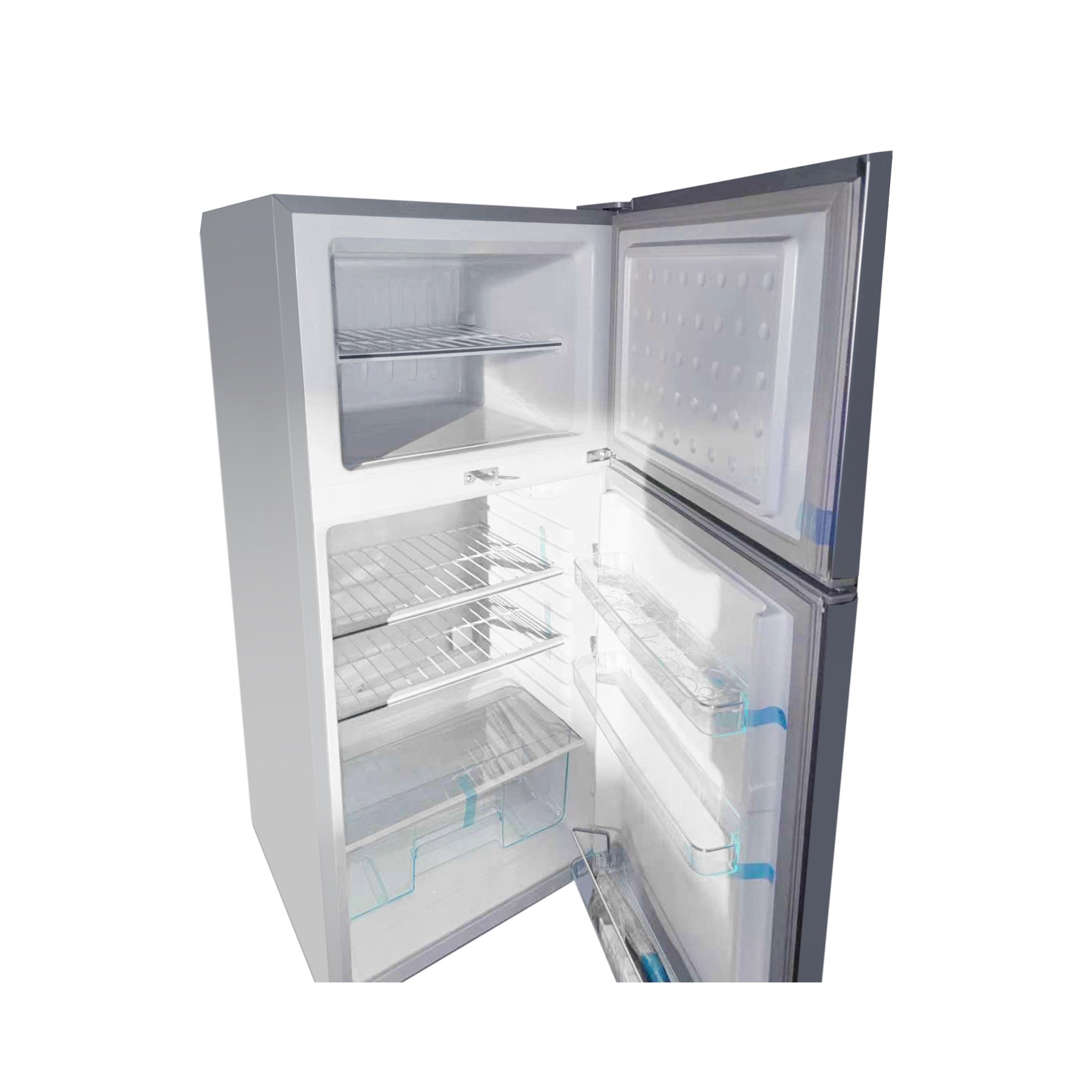 180L 12-24V DC Upright Dual Door Solar Powered Fridge Freezer with DC Compressor (side profile) 180L 12-24V DC Upright - BCD-180 side profile | NZ Depot