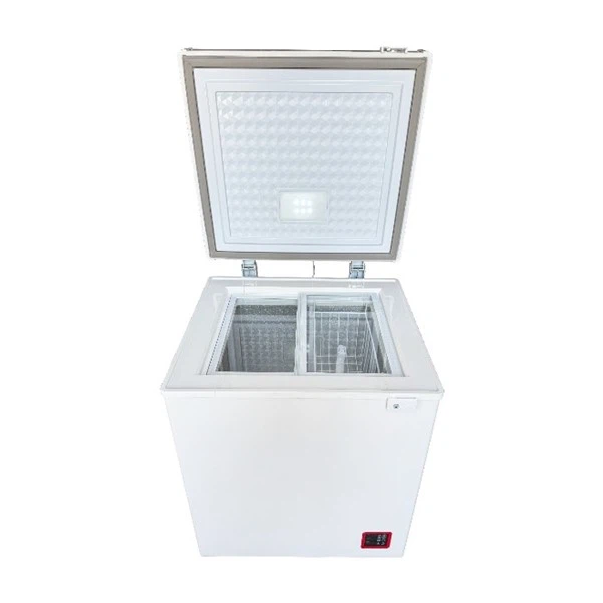 158L 12-24V DC 85mm Upright Single Door Solar Deep Freezer with DC Compressor (side profile) 158L 12-24V DC 85mm - BD/BC-158H side profile | NZ Depot