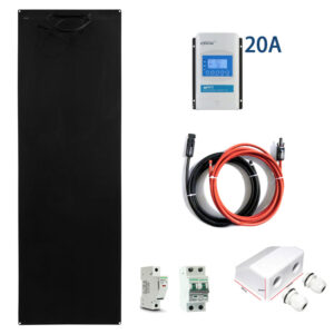 NEW - HPBC 200W Flexible - CB200EPT20A side profile | NZ Depot