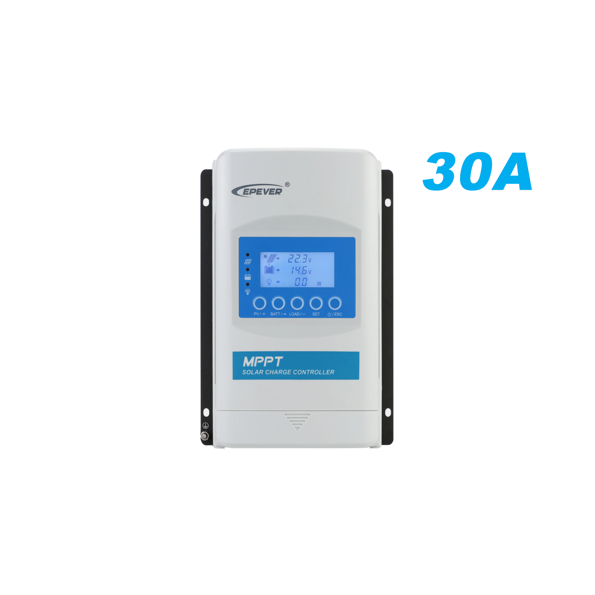 400W RV Solar Kit with EPEVER 30A MPPT Controller & Durable Aluminium Mount (installed view) 400W RV Solar Kit - CB400EPX30A-7 installed view | NZ Depot