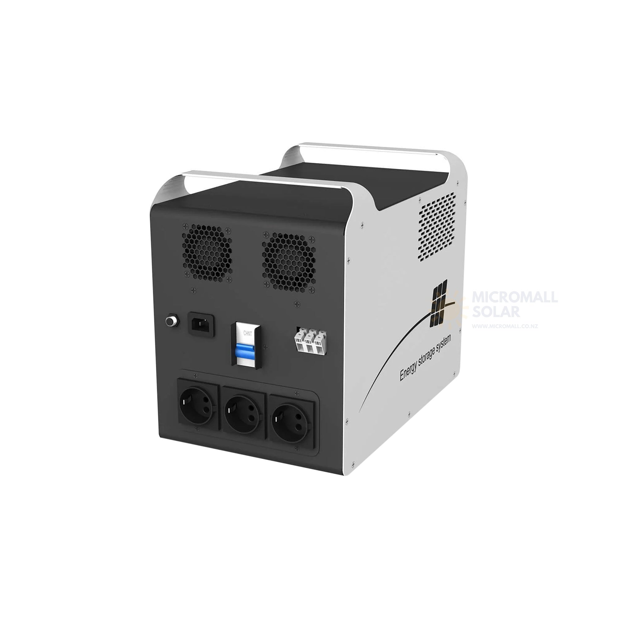 Mustpower 24V 3000W Portable Power Station Solar Power Station Power Bank (side profile) Mustpower 24V 3000W Portable - HBP18-3024OS side profile | NZ Depot