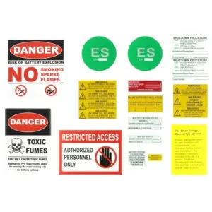 Solar Label Kit - - SL-LABEL side profile | NZ Depot
