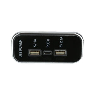 12-24V Dual USB-C PD - USB charger side profile | NZ Depot