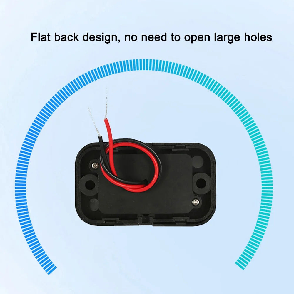 Dual USB 3.1A Car Charger Power Socket 12-24V with Dust Cover (detail view) Dual USB 3.1A Car - USB charger socket detail view | NZ Depot