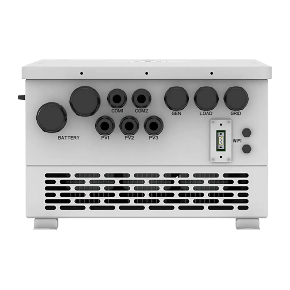 Deye 12KW 100A Single Phase Hybrid Inverter LiFePO4 Battery Solar Kit (installed view) Deye 12KW 100A Single - CB3600GW12KL installed view | NZ Depot