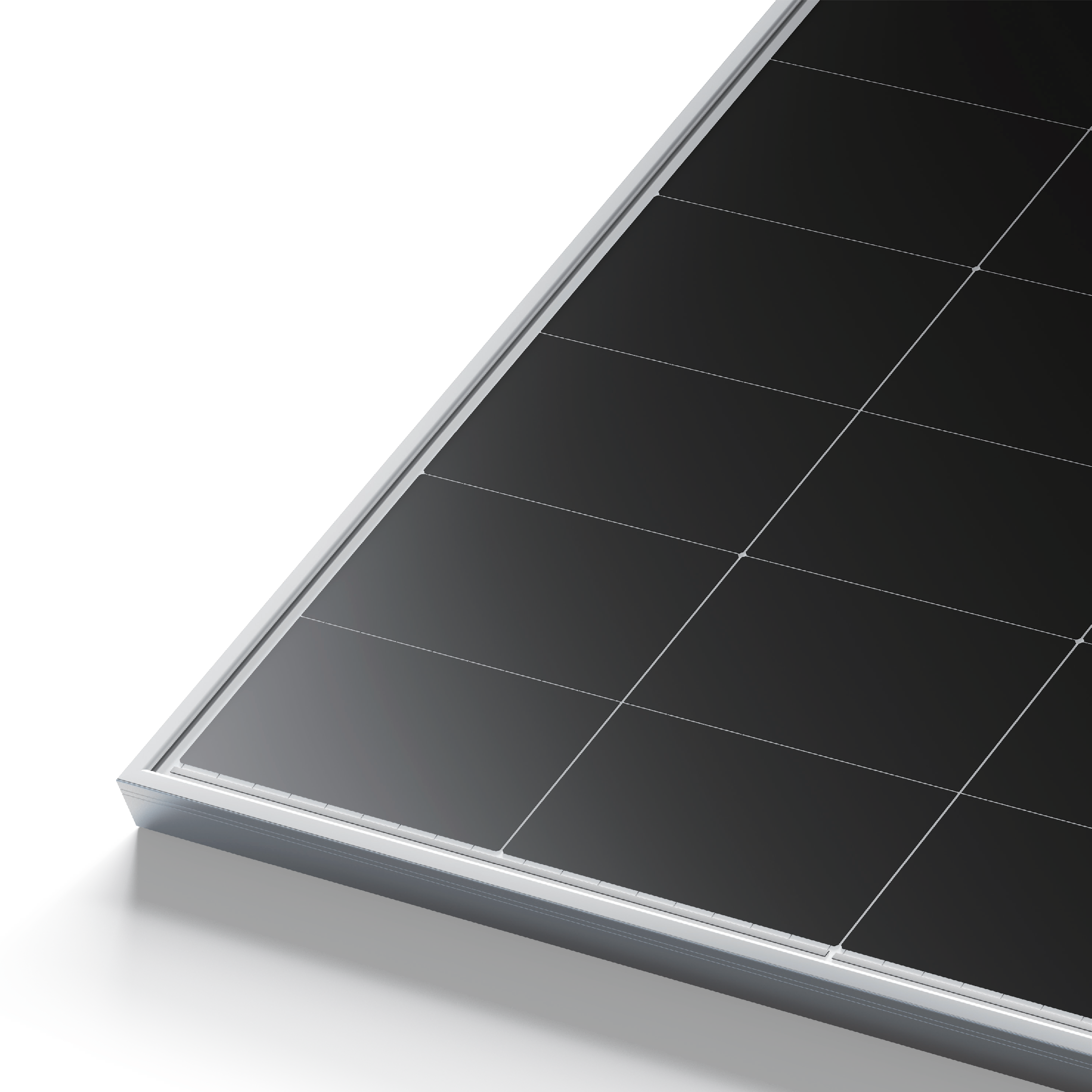 LONGi Hi-MO X10 Scientist HPBC2.0 Bifacial 645W Solar Panel LR7-72HYD-645M (installed view) LONGi Hi-MO X10 Scientist - MONO645W-HYD-N installed view | NZ Depot