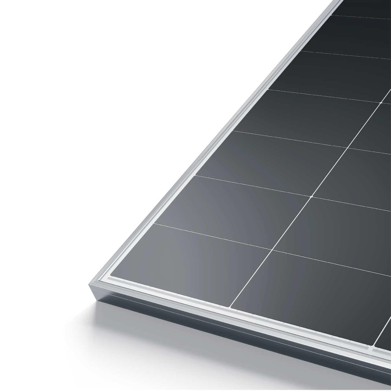 LONGi Hi-MO X10 HPBC2.0 650W Solar Panel LR7-72HVH-650M (side profile) LONGi Hi-MO X10 HPBC2.0 - MONO650W-HVH side profile | NZ Depot
