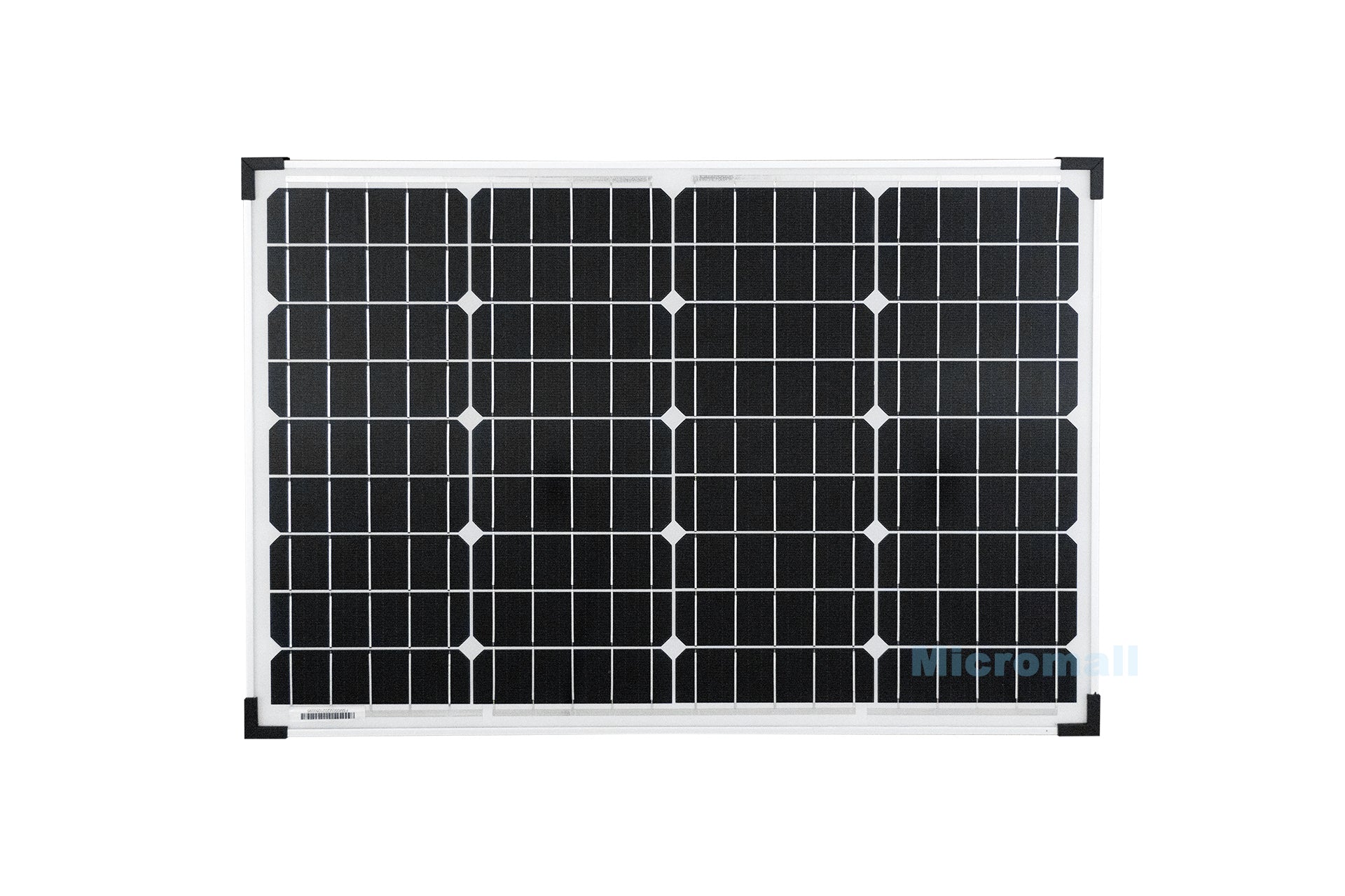 Premium Grade A+ 50W Mono Crystalline Solar Panel 12V to 18V (side profile) Premium Grade A+ 50W - SL-MONO50W side profile | NZ Depot