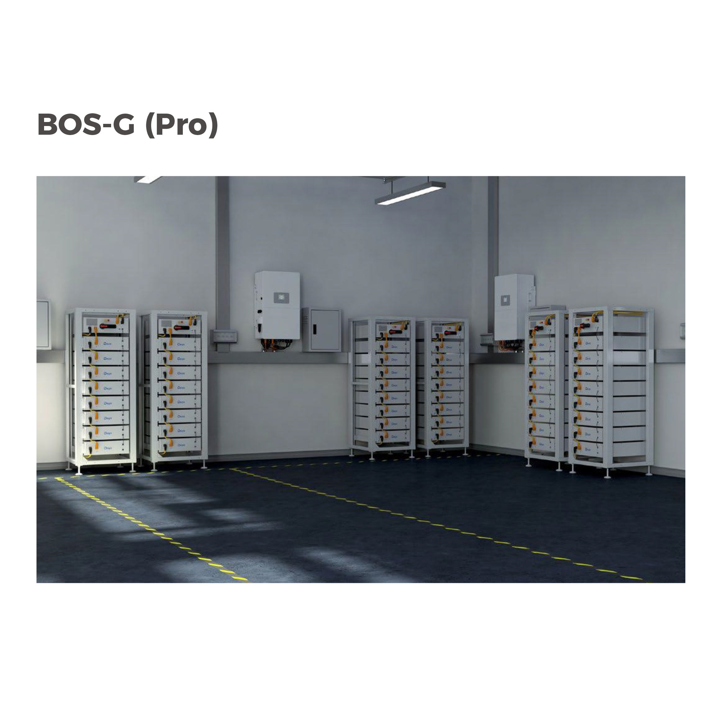 Deye 50kW Three Phase Hybrid Inverter with 51.20kWh Lithium Batteries (side profile) Deye 50kW Three Phase Hybrid - DY-50K-P3BT side profile | NZ Depot