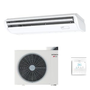 Hitachi 5kW Aircore 700 Under Ceiling Heat Pump Air Conditioner - Complete Set (Indoor + Outdoor)